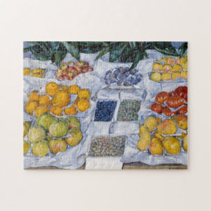 Puzzle Gustave Caillebotte - Fruits disposés sur un étal