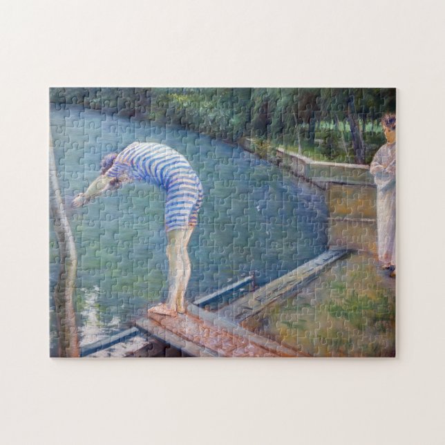 Puzzle Gustave Caillebotte - Le Bather / Le Plongeur (Horizontal)