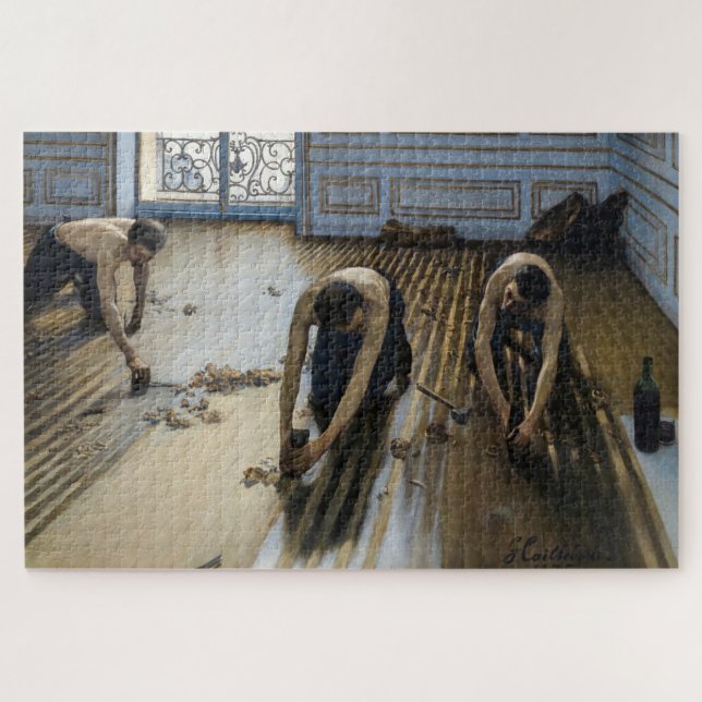 Puzzle Gustave Caillebotte - Les Graveuses (Horizontal)