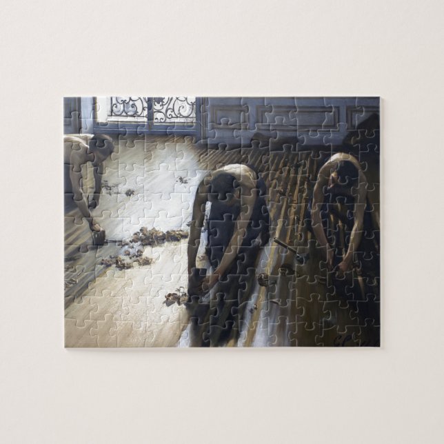 Puzzle Gustave Caillebotte- les planeuses de parquet (Horizontal)