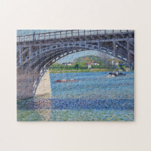 Puzzle Gustave Caillebotte - Pont à Argenteuil & Seine