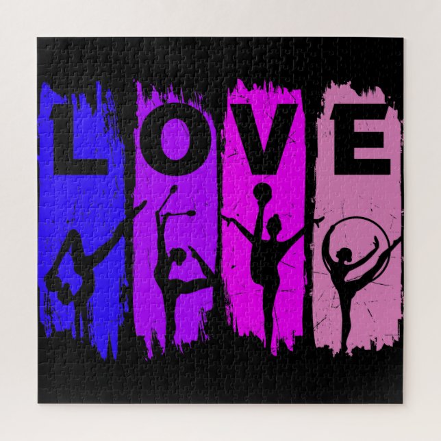 Puzzle Gymnastique rythmique amour (Vertical)