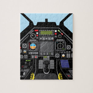 Puzzle Habitacle d'avion de chasse