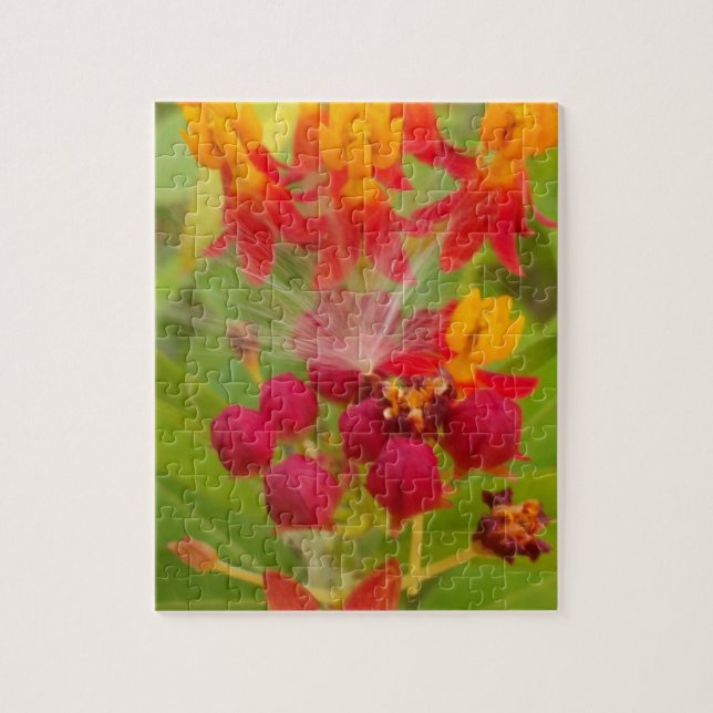 Puzzle Hakuna Matata adorable bourgeons de fleurs vert ro (Vertical)