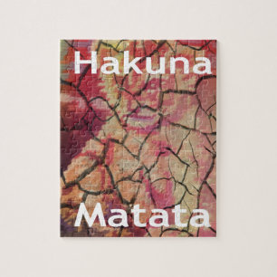 Puzzle Hakuna Matata Lion Cub Design