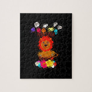 Puzzle Hakuna Matata mignon bébé lion roi conception
