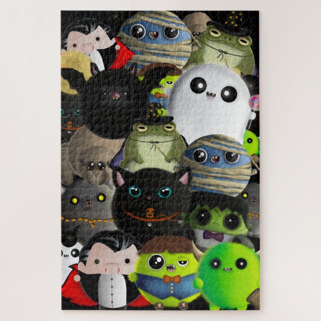 Puzzle Halloween Borb (Vertical)