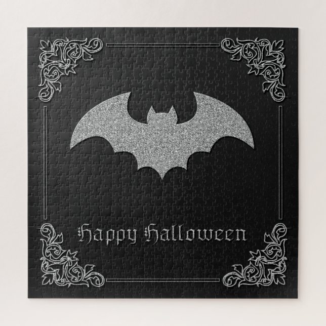 Puzzle Halloween chauve-souris (Vertical)