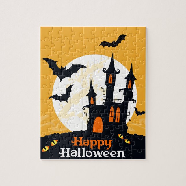 Puzzle Halloween heureux (Vertical)