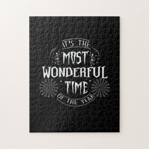 Puzzle Halloween It Is The Most Wonderful Time Birthday