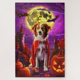 Puzzle Halloween Nova Scotia Duck Tolling Retriever Vampi
