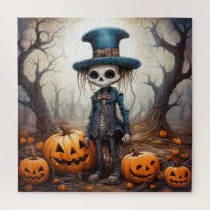 Puzzle Halloween Skeleton