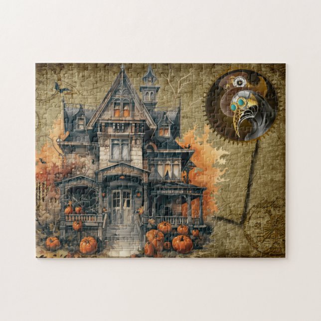 Puzzle Halloween Steampunk (Horizontal)
