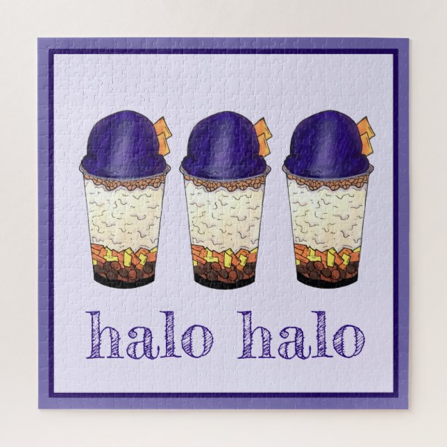 Puzzle Halo-Halo (Haluhalo) Ice hawaïenne philippine de r (Vertical)