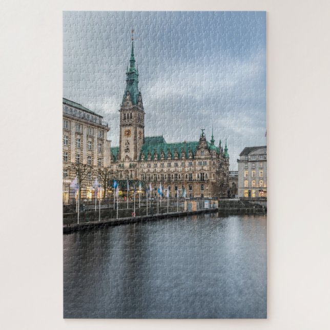 Puzzle Hambourg Allemagne (Vertical)