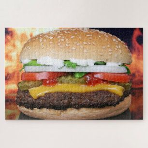Puzzle Hamburger