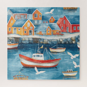 Puzzle Hameau maritime