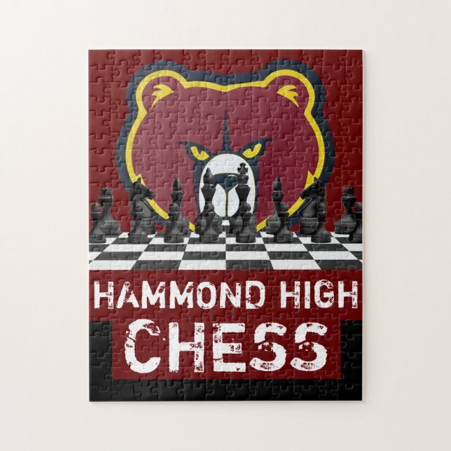 PUZZLE HAMMOND HIGH CHESS (Vertical)