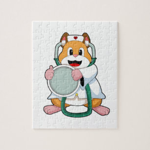 Puzzle Hamster comme docteur avec Stethoscope.PNG