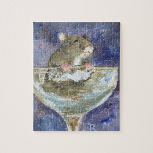 Puzzle Hamster nain de bottes (Vertical)