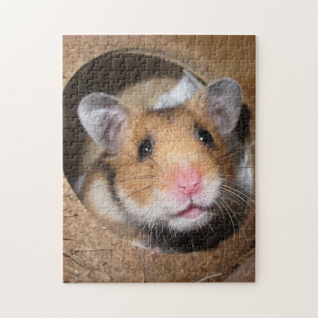 Puzzle Hamster syrien pour animaux de compagnie - Hamster (Vertical)