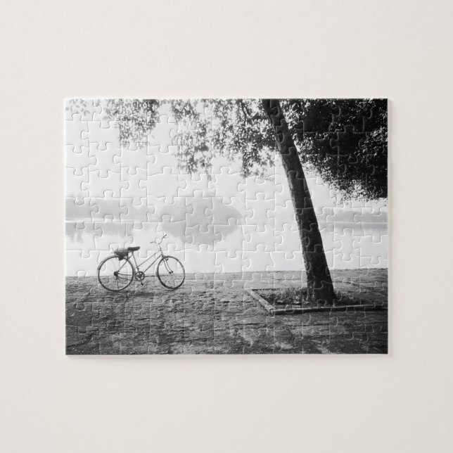 Puzzle Hanoi Vietnam, Bicycle et Bay Mau Lake Lenin Park (Horizontal)