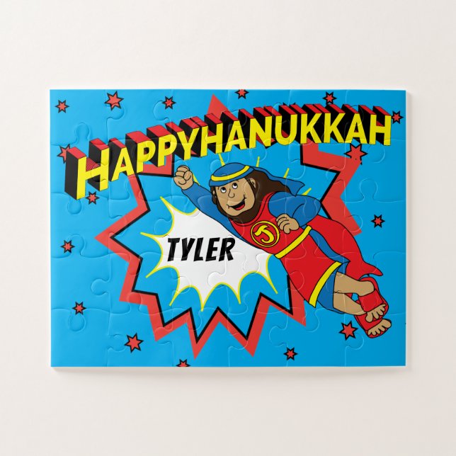 Puzzle Hanoukka Super Judah (Horizontal)