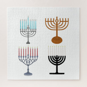 Puzzle Hanukkah Judaïsme Juif Religion