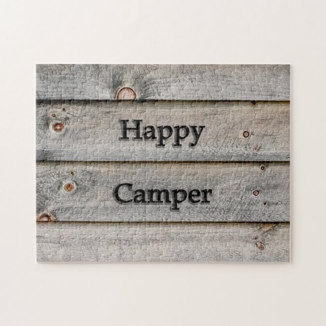 Puzzle Happy Camper (Horizontal)