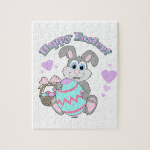 Puzzle Happy Easter ! Bunny Easter