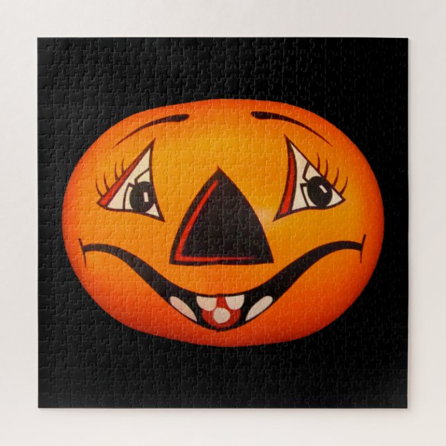 Puzzle Happy Jack O’ Lantern Halloween (Vertical)