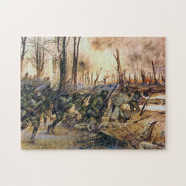 Puzzle Harlem Hell Fighters Séchault H. Charles McBarron (Horizontal)