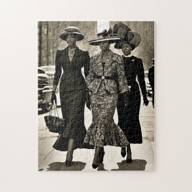 Puzzle Harlem Renaissance Dames sophistiquées (Vertical)