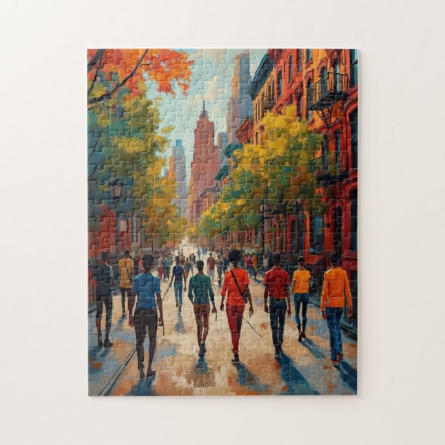 Puzzle Harlem Renaissance Street (Vertical)