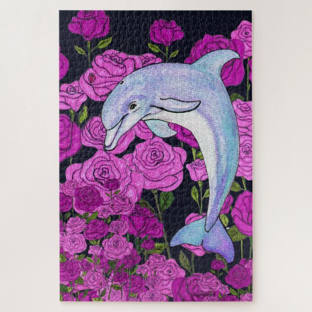 Puzzle Harmonie du dauphin (Vertical)