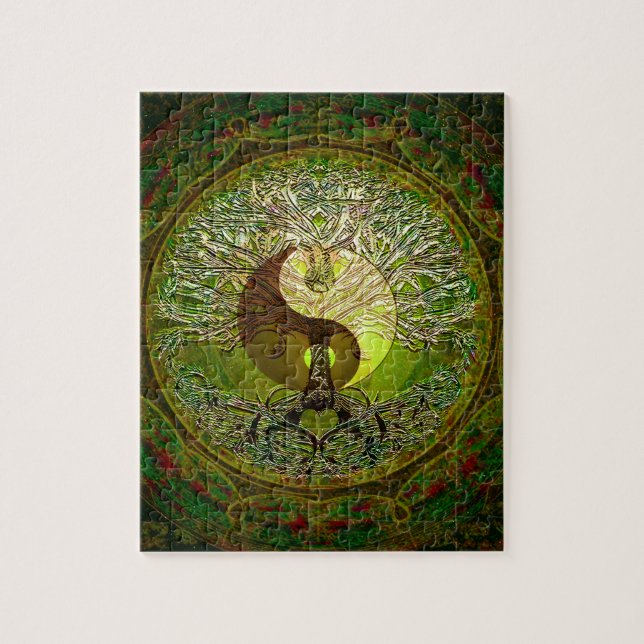 Puzzle Harmonie, Équilibre, Tranquillité 2 (Vertical)