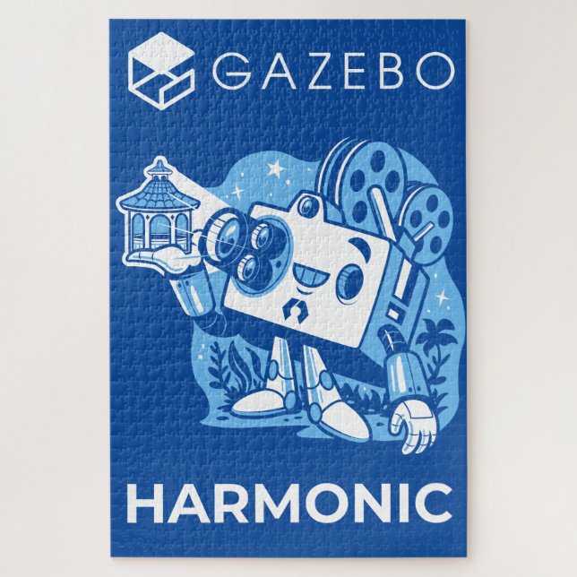 Puzzle harmonique de Gazebo (Vertical)