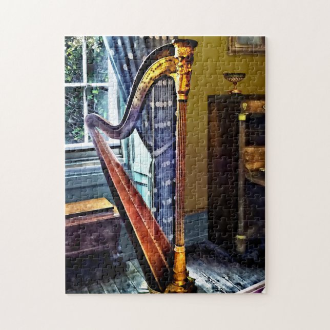 Puzzle Harpe élégante (Vertical)