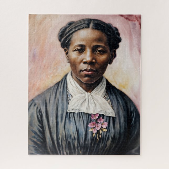 Puzzle Harriet Tubman Art Portrait Original (Vertical)