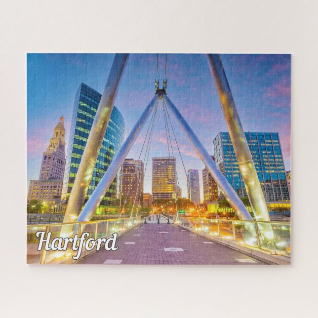 Puzzle Hartford, Connecticut, États-Unis (Horizontal)