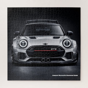 Puzzle Hatchback de performance vue de face Art Automobil