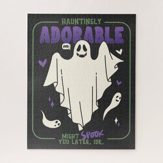 Puzzle Hauntingly adorable Funny Halloween les paroles de (Vertical)
