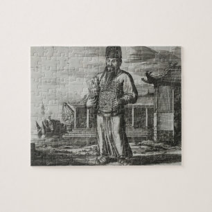 Puzzle Haut fonctionnaire percevant des impôts,