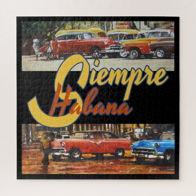 Puzzle Havana Cuba - Siempre Habana (Vertical)