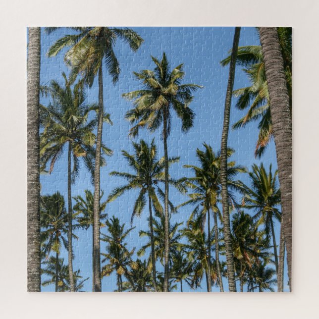 Puzzle Hawaii Island Travel Exotic Beach Palm Trees (Vertical)
