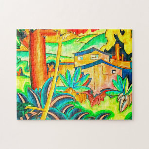 Puzzle Hawaiian Island Honolulu Accueil Coloré