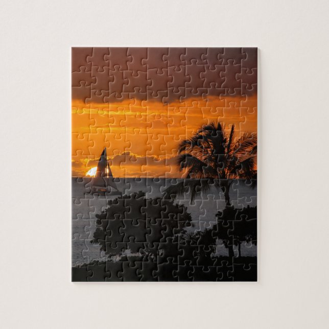 Puzzle - Hawaiian Sunset (Vertical)