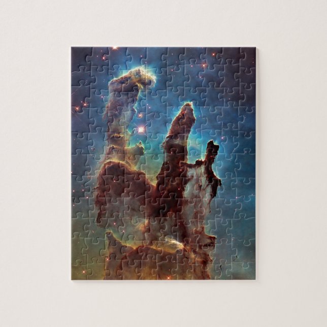 Puzzle HDR Eagle Nebula Piliers de la Création (Vertical)