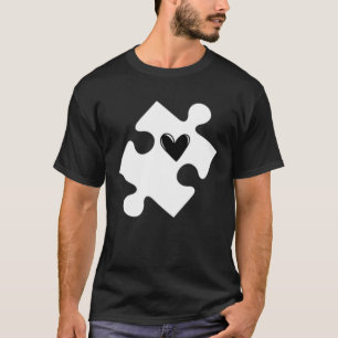 Puzzle Heart Autism Pride Awareness Month Autism M T-Shirt