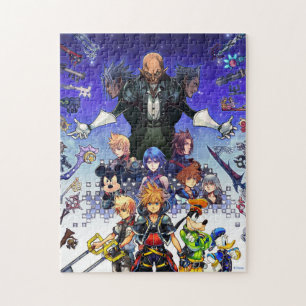 Puzzle Hearts du Royaume : 2,5 ReMIX  Cast et Keyblades